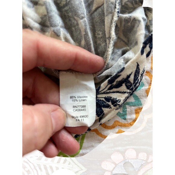 J Crew 3 Shirt XS Bundle The Perfect Tee And 2 Tanks Black Floral Green - Picture 7 of 12